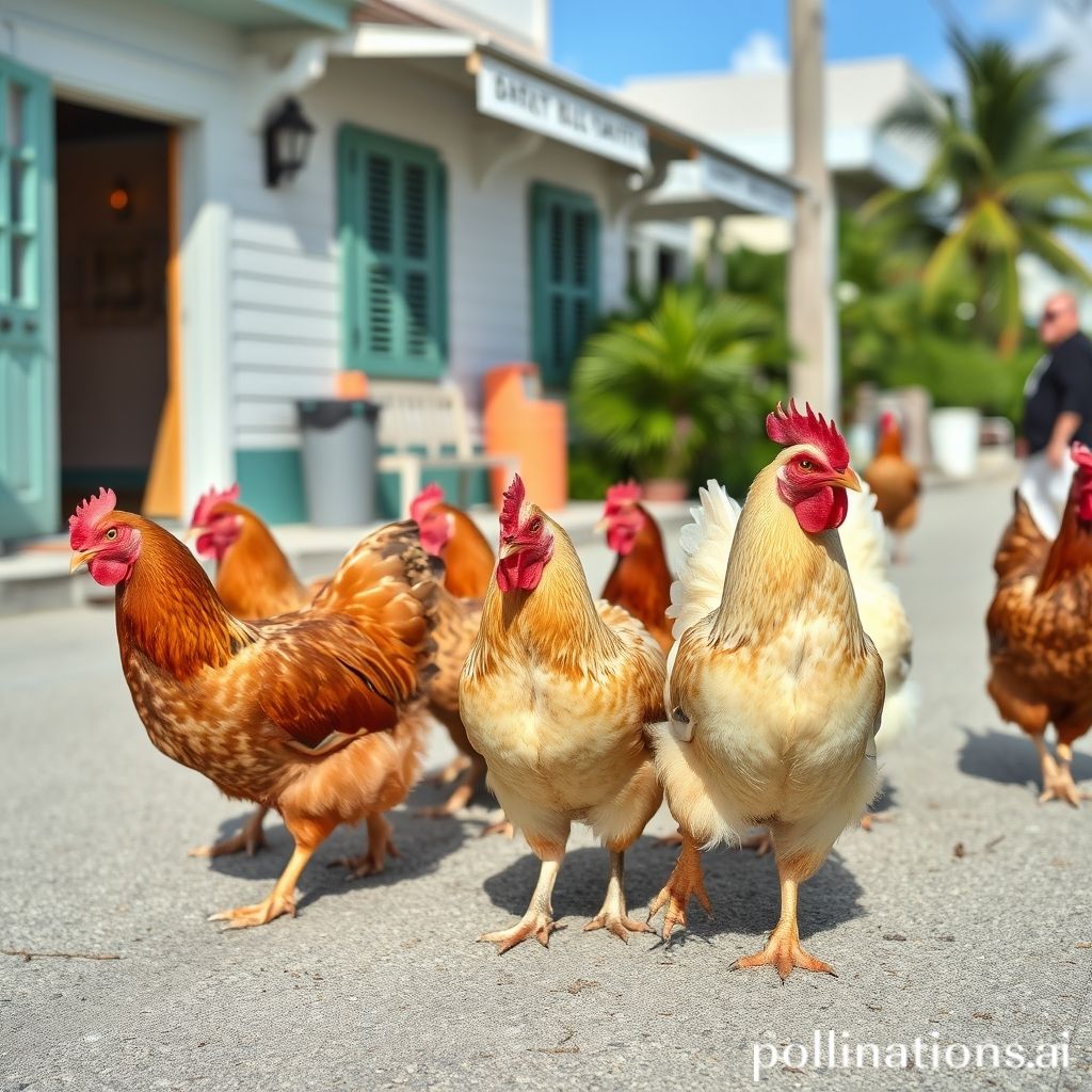 why are chickens in key west